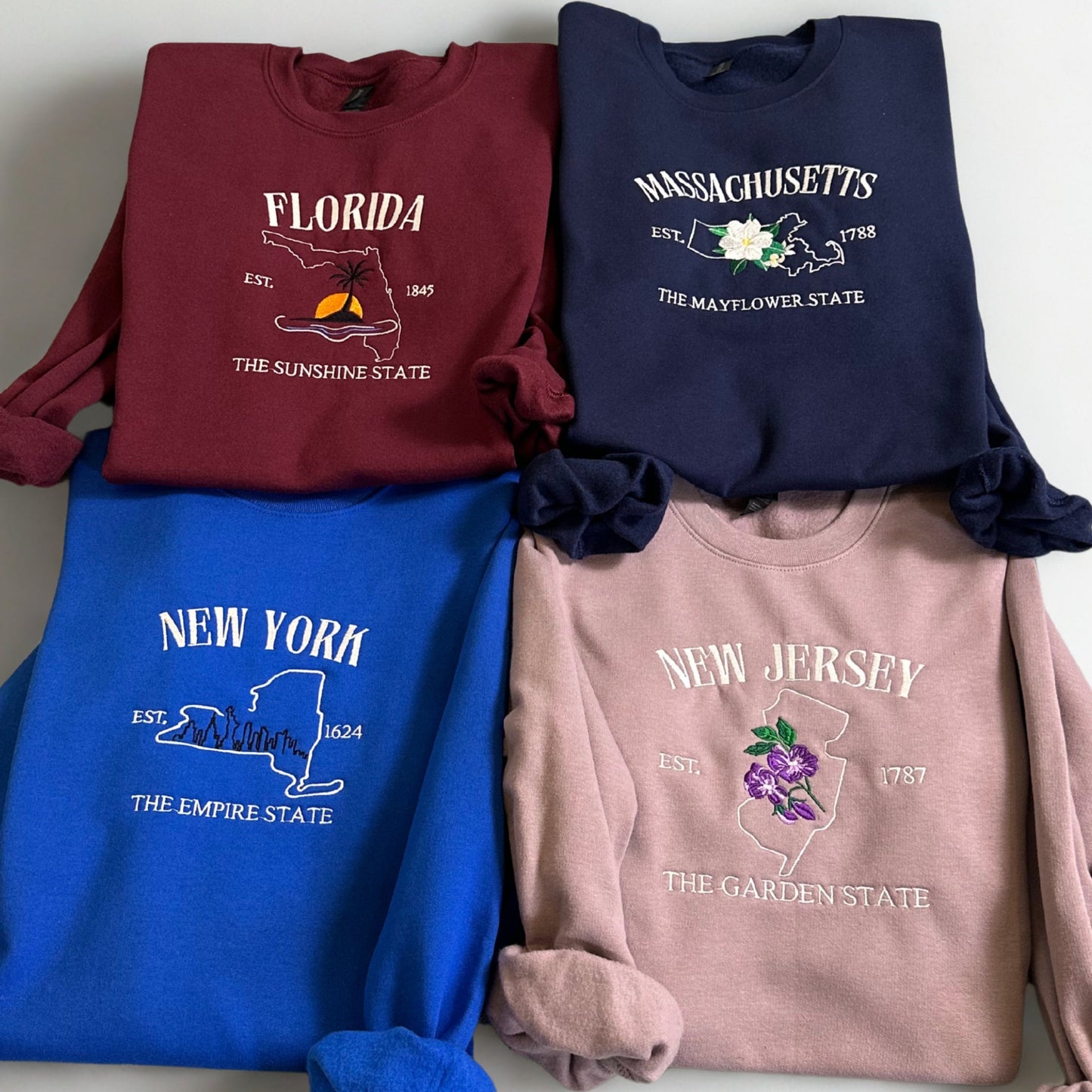 Florida Embroidery Sweatshirt