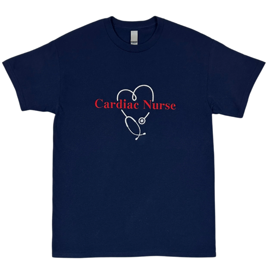 "Cardiac Nurse" Short sleeve t-shirt