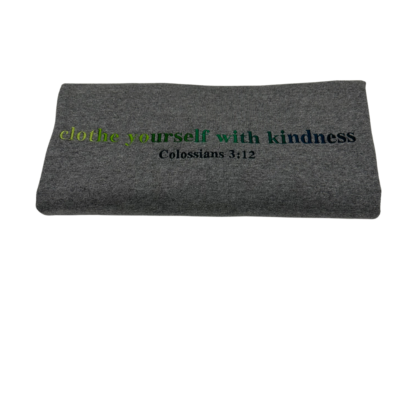 "Clothe yourself with kindness" Embroidered Sweatshirt